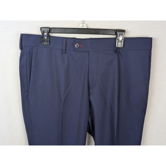 Robert Graham Blue Dress Pants men's Size 42x30 - Picture 2 of 15